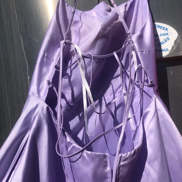 Lavender Prom Dress - Picture 2 of 7